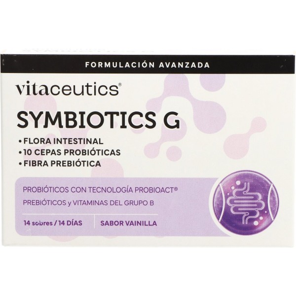Vitaceutics Symbiotics g Sabor Vainilla 14 Sobres 2,5g