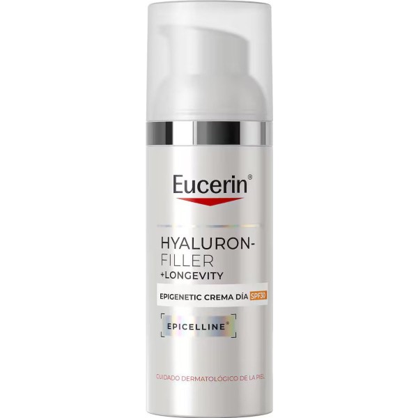 Eucerin Hyaluron-Filler + Longevity Epigenetic Crema De Día FPS 30 50ml